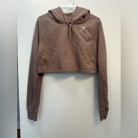 Gymshark Tops - Gymshark Taupe Hoodie